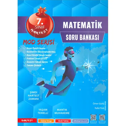 7.Sınıf Mod Matematik Soru Bankası Nartest Yayınevi