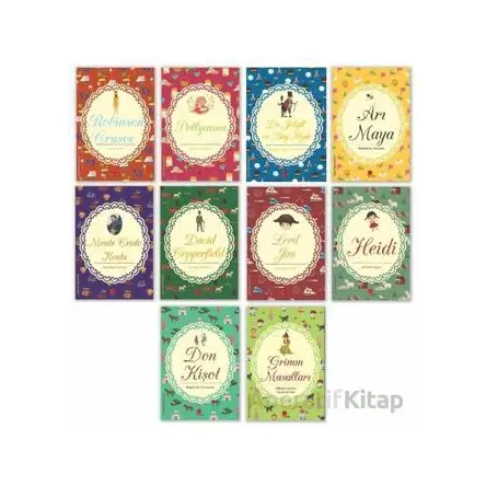 Çocuk Klasikleri Seti - 10 Kitap (8 Yaş ve Üzeri) - Kolektif - Peta Kitap