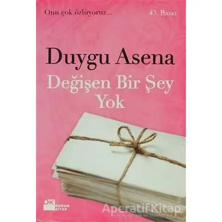 Değişen Birşey Yok - Duygu Asena - Doğan Kitap
