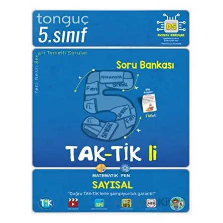 5. Sınıf Taktikli Sayısal Soru Bankası Tonguç Akademi
