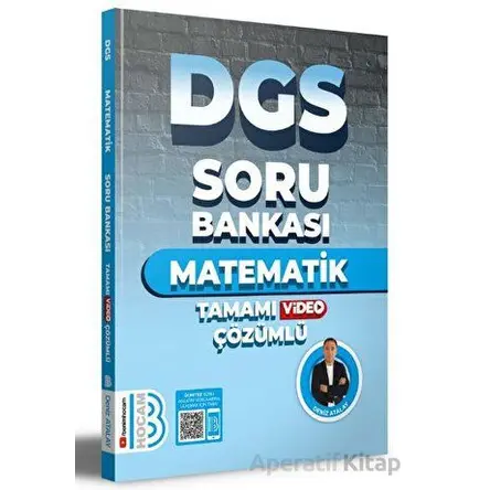 2024 DGS Matematik Tamamı Çözümlü Soru Bankası Benim Hocam Yayınları