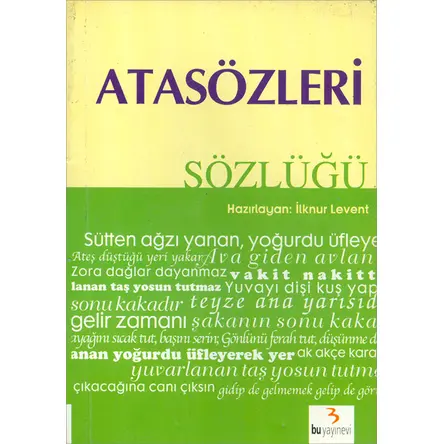 Atasözleri Sözlüğü Bu Yayınevi