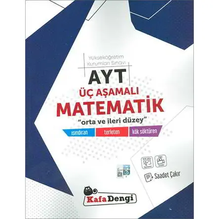 KafaDengi AYT Üç Aşamalı Matematik Soru Bankası