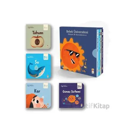 Bebek Üniversitesi - Hikayeli İlk Kavramlarım 4 - Çağrı Odabaşı - Sincap Kitap