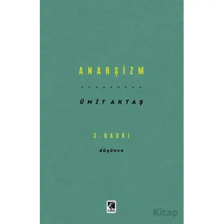 Anarşizm - Ümit Aktaş - Çıra Yayınları