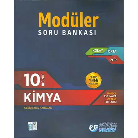 Eğitim Vadisi 10.Sınıf Kimya Modüler Soru Bankası