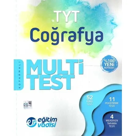 Eğitim Vadisi YKS TYT Coğrafya Multi Test (Kampanyalı)