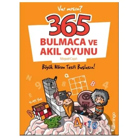 365 Bulmaca ve Akıl Oyunu - Miquel Capö - Domingo Yayınevi