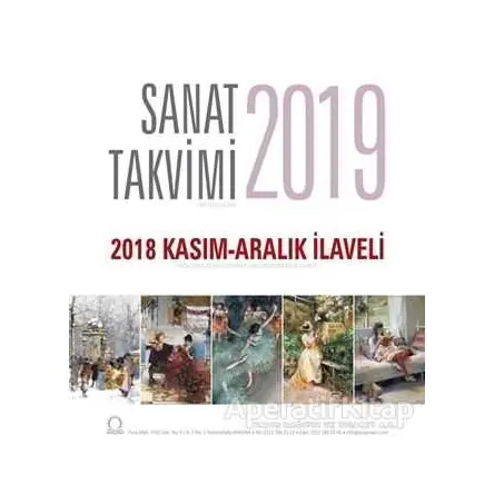 2019 Masa Takvimi - 2018 Kasım-Aralık İlaveli - Kolektif - Arkadaş Yayınları