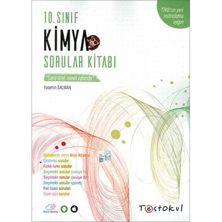 Test Okul 10.Sınıf Kimya Sorular Kitabı