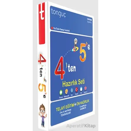 4’ten 5’e Hazırlık Seti (3Kitap) - Tonguç Akademi