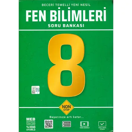 8.Sınıf Beceri Temelli Fen Bilimleri Non Stop Soru Bankası Europa Yayınları