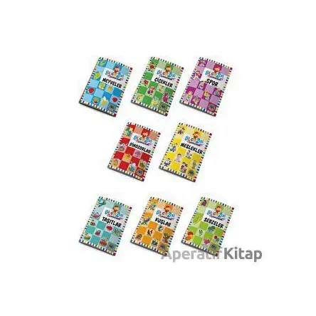 Bilgin Zeki Kavramlar Boyama Serisi (10 Kitap) - Kolektif - Karatay Çocuk