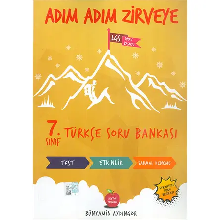 7.Sınıf Türkçe Adım Adım Zirveye Soru Bankası Newton Yayınları