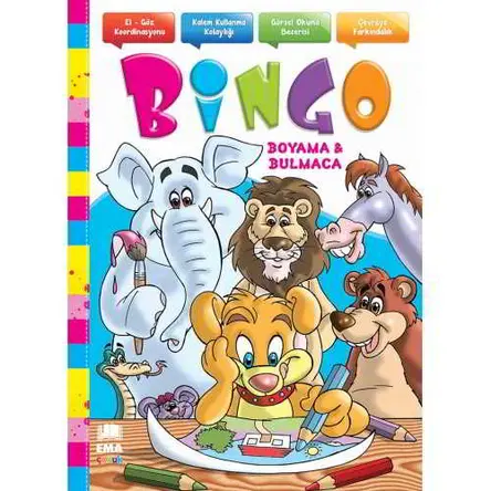 Bingo Boyama Bulmaca Ema Kitap