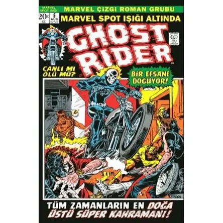 Marvel Spot Işığı Altında Ghost Rider - Gary Friedrich - Presstij Kitap
