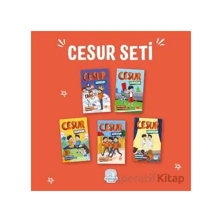 Cesur Set (5 Kitap) - Şeyma Göksay - Karavan Çocuk Yayınları