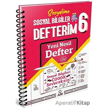 6.Sınıf Akıllı Sosyal Defteri Arı Yayıncılık