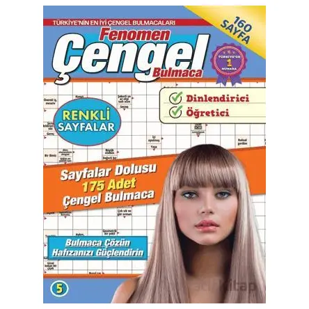 Fenomen Çengel Bulmaca 5 - Bertan Kodamanoğlu - Maxi Yayıncılık