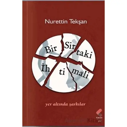 Bir Sirtaki İhtimali - Nurettin Tekşan - Klaros Yayınları