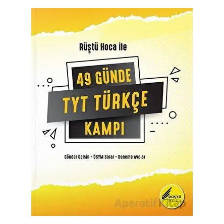49 Günde TYT Türkçe Kampı Rüştü Hoca