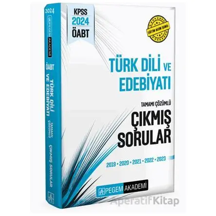 2024 KPSS ÖABT Türk Dili ve Edebiyatı Öğretmenliği Tamamı Çözümlü Çıkmış Sorular