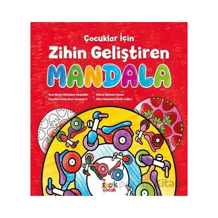 Çocuklar İçin Zihin Geliştiren Mandala - Kolektif - Bıcırık Yayınları