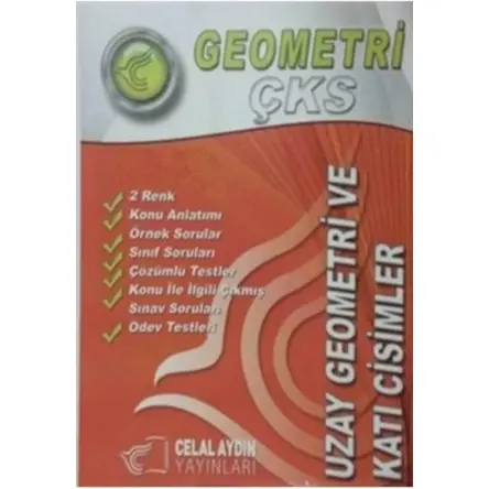 Uzay Geometri Ve Katı cisimler ÇKS Celal Aydın Yayınları