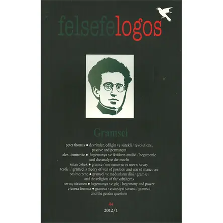 Felsefelogos Sayı; 44 Gramsci Umuttepe Yayınları
