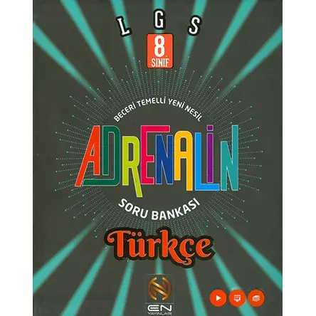 LGS 8.Sınıf Türkçe Adrenalin Soru Bankası En Yayınları