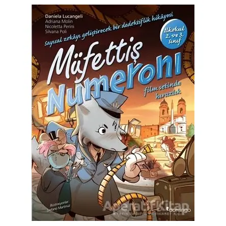 Müfettiş Numeroni 1 - Film Setinde Hırsızlık - Daniela Lucangeli - Domingo Yayınevi