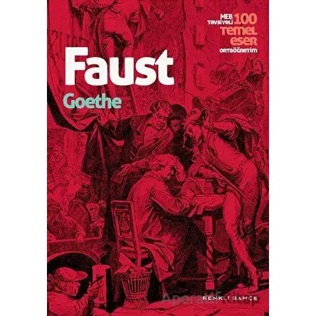Faust - Johann Wolfgang von Goethe - Renkli Bahçe Yayınları