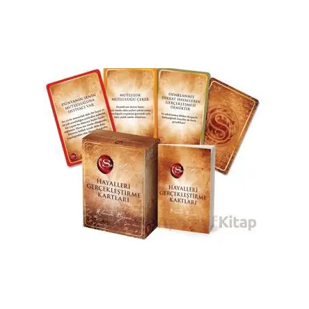 The Secret Hayalleri Gerçekleştirme Kartları - Rhonda Byrne - Butik Yayınları