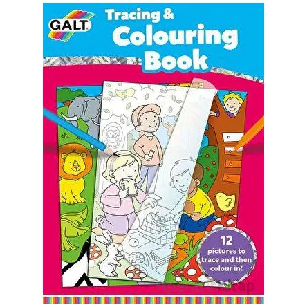 Tracing and Colouring Book - Galt