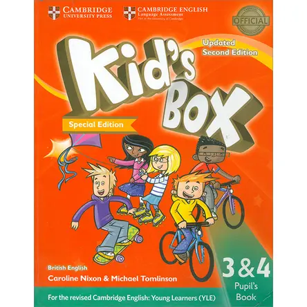 Kids Box Updated L3 and L4 Pupils Book Turkey Special Edition