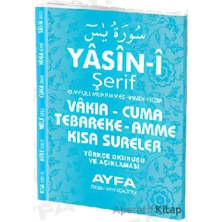 Çanta Boy Yasin (Türkçe Çevirili, Mavi) - 096M - Kolektif - Ayfa Basın Yayın