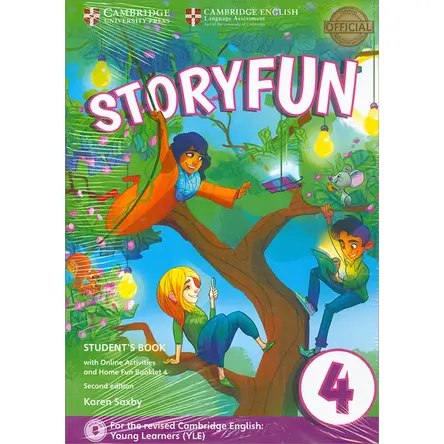 Storyfun 4 Students Book with Online Activities and Home Entertainment Booklet 4