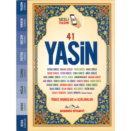 41 Yasin Çanta Boy Medrese Yayınevi