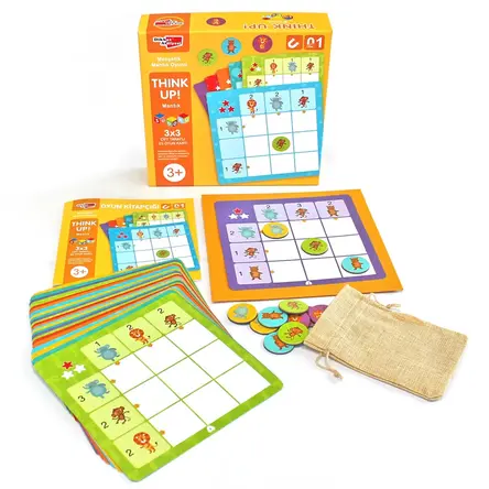 Level Up! 1 - Think Up! Mantık Sudoku Dikkat Atölyesi Yayınları