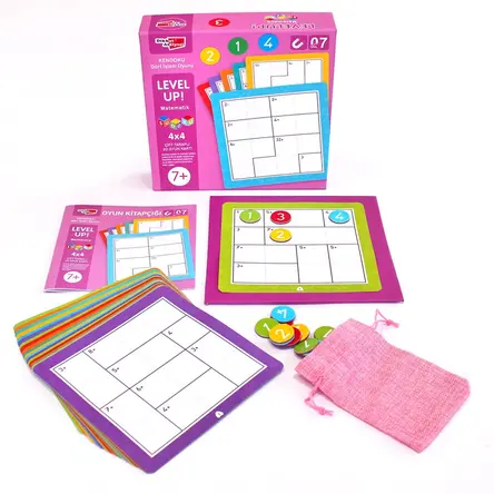 LevelUp! 7 - Matematik Sudoku - Dikkat Atölyesi Yayınları
