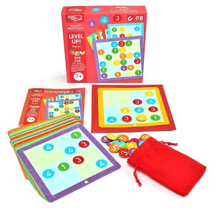 LevelUp! 8 Sayılar Sudoku Dikkat Atölyesi Yayınları