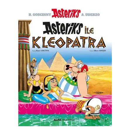 Asteriks ile Kleopatra - Rene Goscinny - Alfa Yayınları