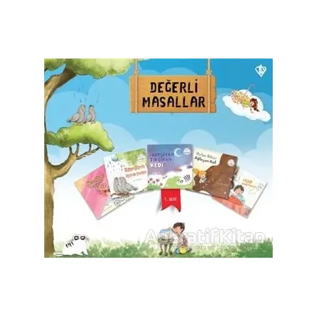 Değerli Masallar 1. Seri (5 Kitap Takım) - Kolektif - Türkiye Diyanet Vakfı Yayınları