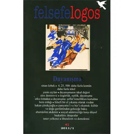Felsefelogos Sayı: 41 Dayanışma Umuttepe Yayınları