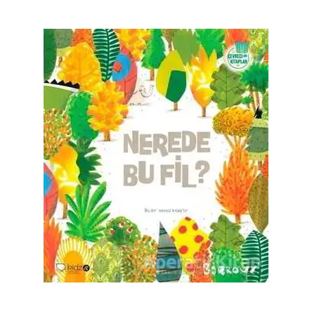 Çevreci Kitaplar 1 - Nerede Bu Fil? - Barroux - Redhouse Kidz Yayınları