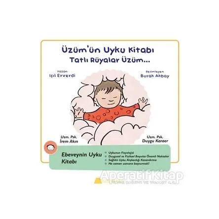 Üzümün Uyku Kitabı - Tatlı Rüyalar Üzüm - Duygu Karaer - Kumdan Kale
