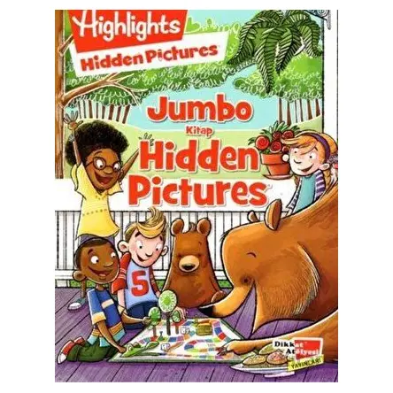 Highlights: Jumbo Kitap Hidden Pictures - Kolektif - Dikkat Atölyesi Yayınları