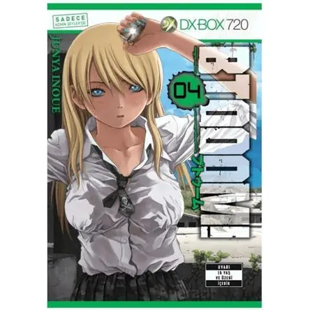 Btooom! Cilt 04 - Junya Inoue - Komikşeyler Yayıncılık