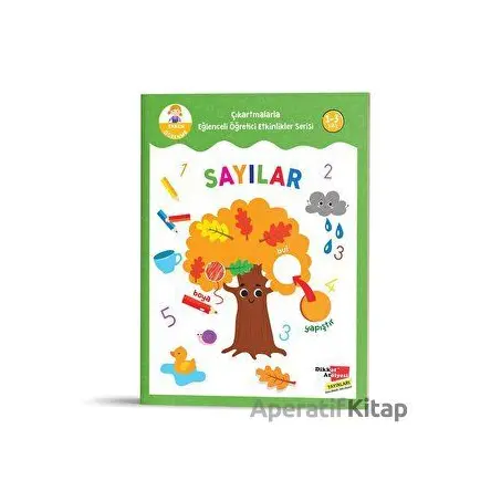 Eğlenceli Öğretici Etkinlikler Serisi - Sayılar - Kolektif - Dikkat Atölyesi Yayınları