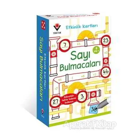 Etkinlik Kartları Sayı Bulmacaları - Sarah Khan - TÜBİTAK Yayınları